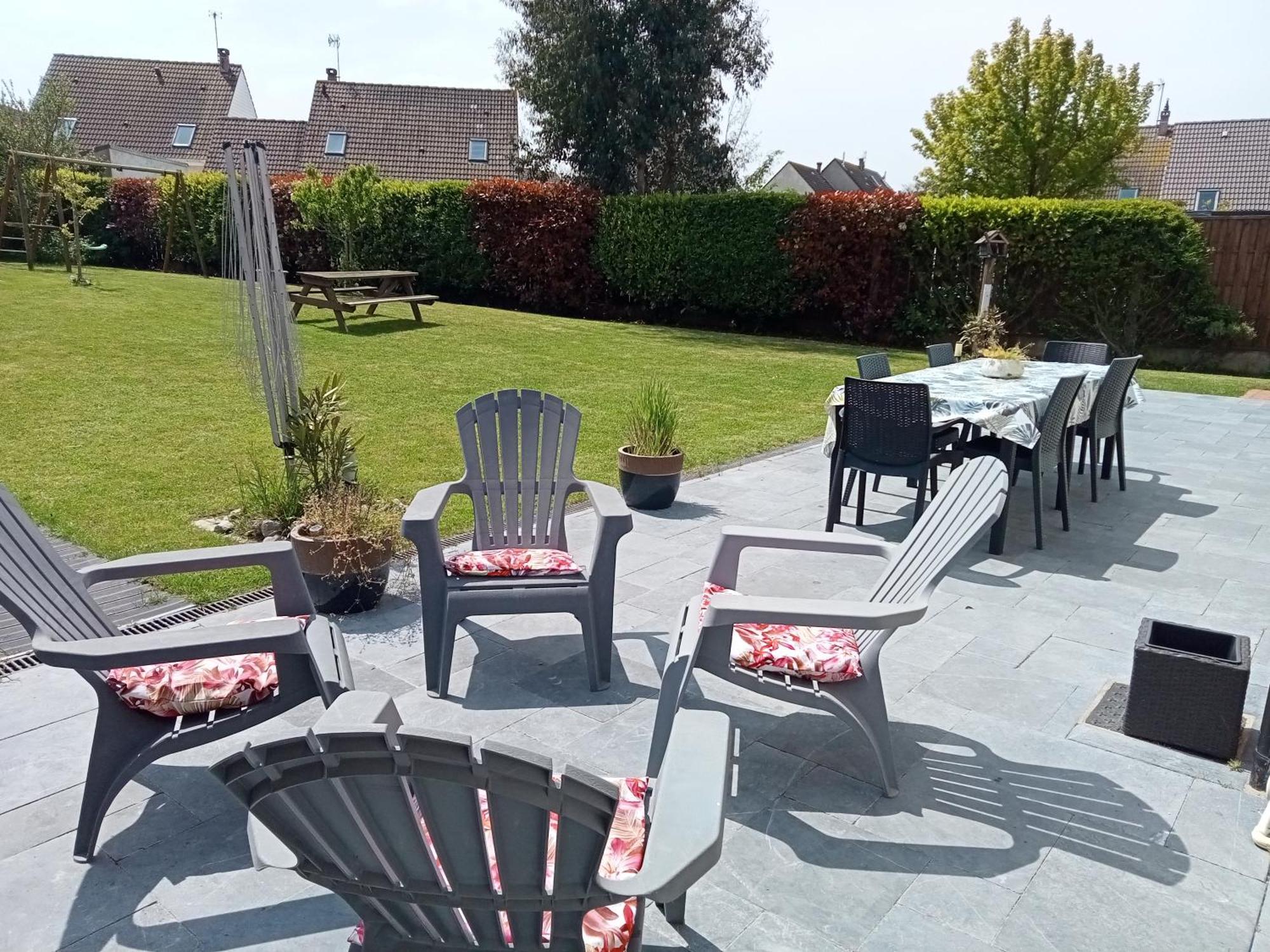 Soleil D'Opale Et Son Grand Jardin Villa Wimereux Exterior photo